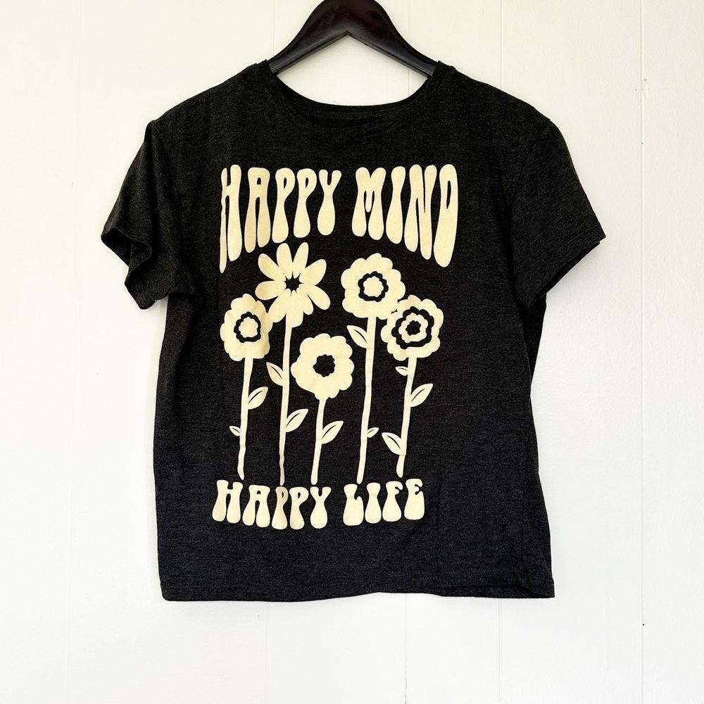 MODERNLUX Happy Mind Happy Life Boho Tee
